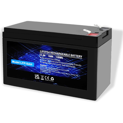 LFP Lithium Phosphate Rechargeable Battery IP67 12.8V 100Ah LiFePO4 Battery