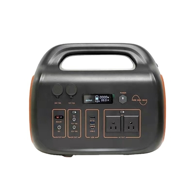 500wh Outdoor Portable Power Station Solar Panel 1200w 12.6V