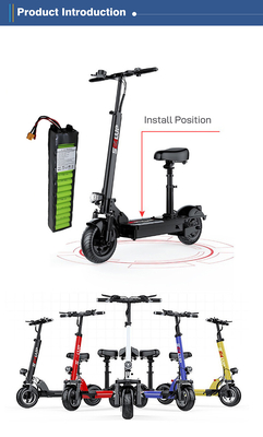 Customized Scooter Lithium Battery / 3.7V Li Ion Battery Pack