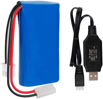 Rechargeable 1300mah Li Ion Battery NCM 7.4V Lithium Ion Battery Pack UN