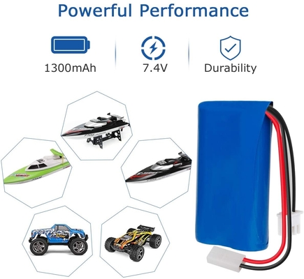 Lightweight 7.4V 1300mAh Lithium Battery Remote Control Car NCM