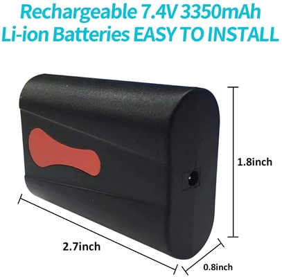 8Ah Portable Li Ion Battery 3350mAh 7.4v Smart Lithium Battery Pack