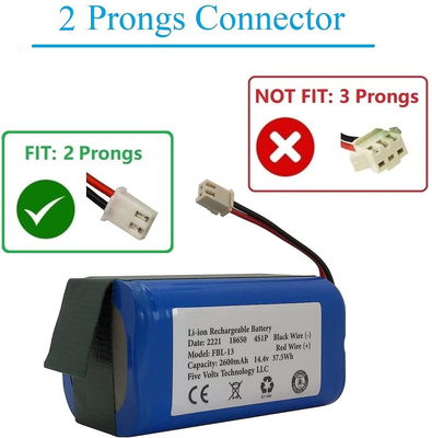 NCM 14.4V Deep Cycle Lithium Ion Battery Pack For Home Appliances