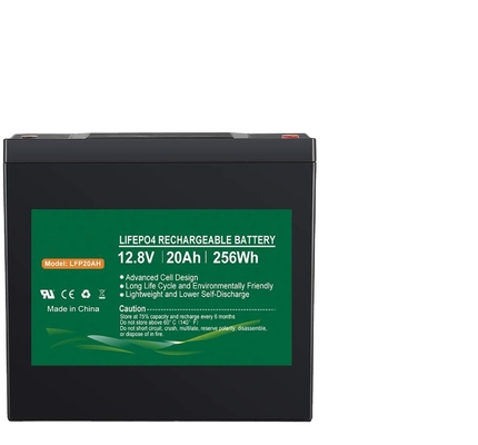 LiFePO4 Lithium Phosphate Battery 20ah 12v Lithium Ion Battery Deep Cycle IP67