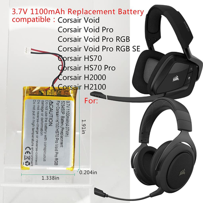 Nuvi 205 Lithium Polymer Rechargeable Battery 3.7V 1000mAh Li Ion Battery GPS