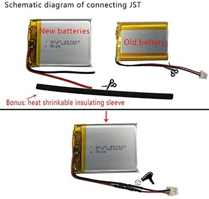 Nuvi 205 Lithium Polymer Rechargeable Battery 3.7V 1000mAh Li Ion Battery GPS