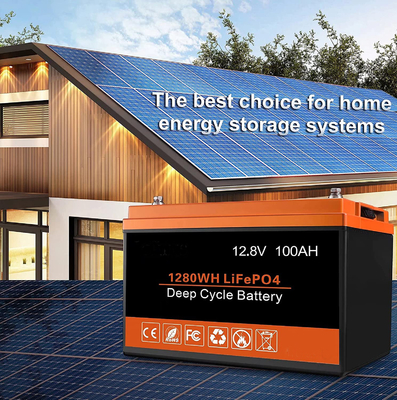 1.2kg Rechargeable Battery 12V 100AH Lithium Battery LFP Deep Cycle