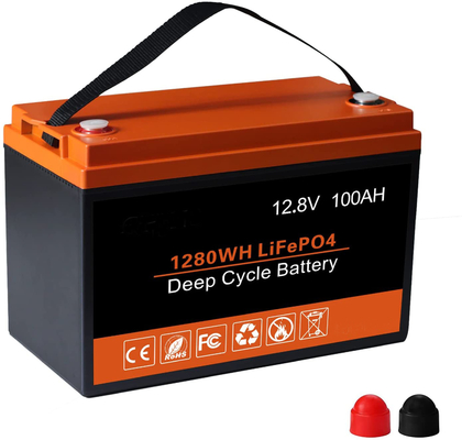 Cylindrical 12Ah Deep Cycle 12V LiFePO4 Lithium Battery Customization