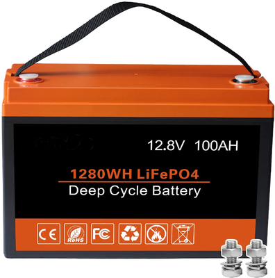 Cylindrical 12Ah Deep Cycle 12V LiFePO4 Lithium Battery Customization
